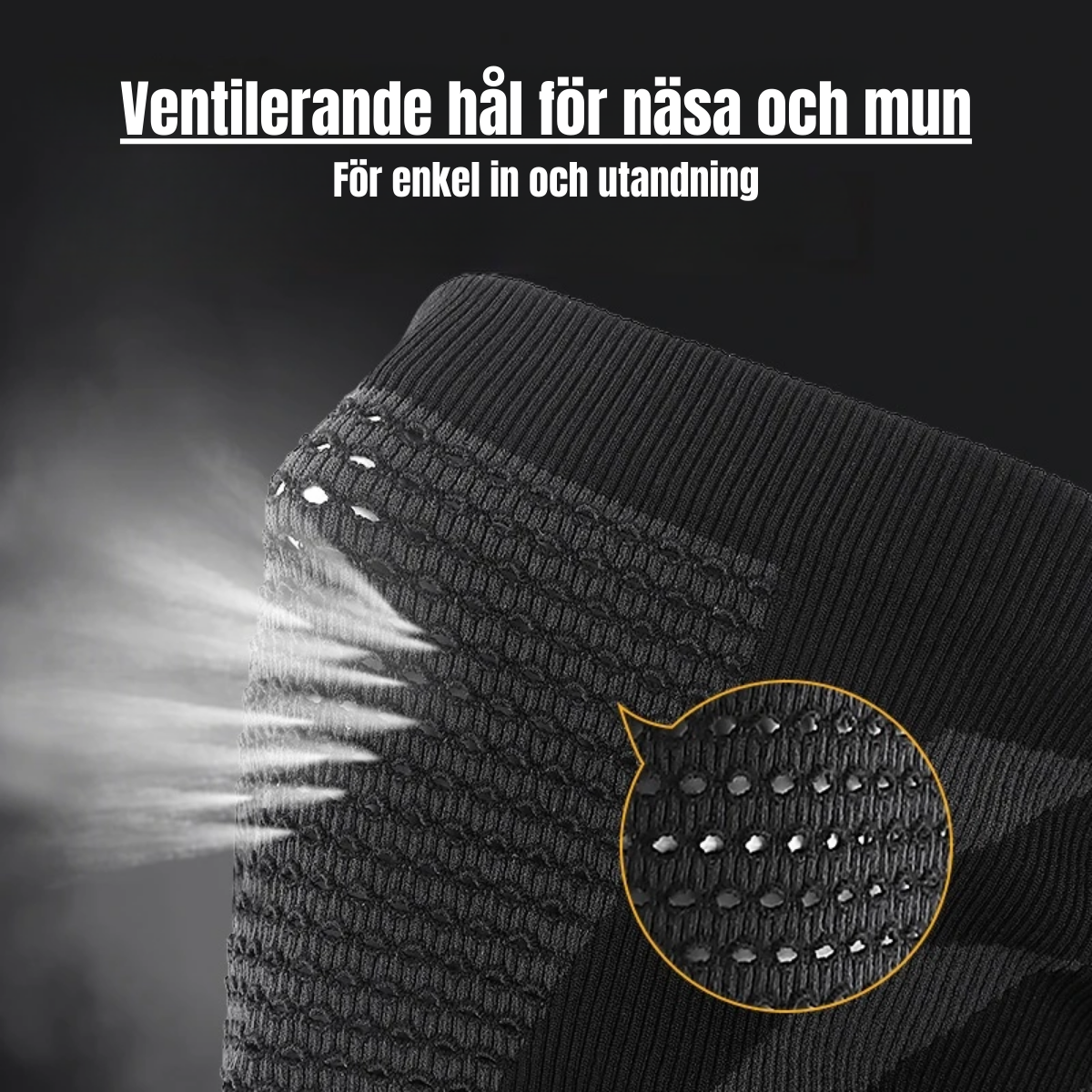 VinterExperten™ - Vinterventilerande halsduk