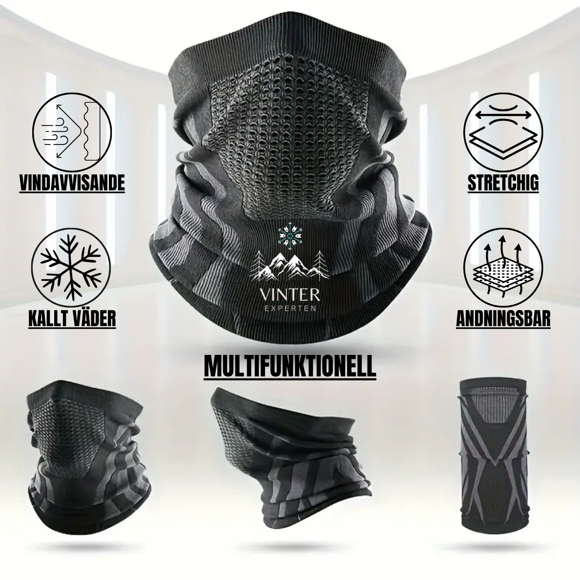 VinterExperten™ - Vinterventilerande halsduk